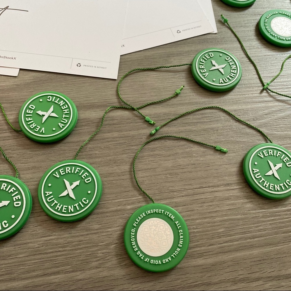 3-pack Authentic Uncut StockX Tag, Sticker, Card - Picture 8 of 11